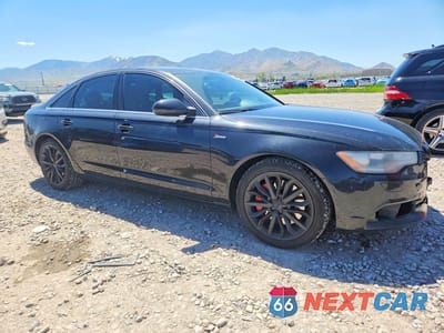 Czwarte zdjęcie samochodu z boku: 2012 AUDI A6 PREMIUM PLUS VIN:WAUGGAFCXCN174700 - miniatura