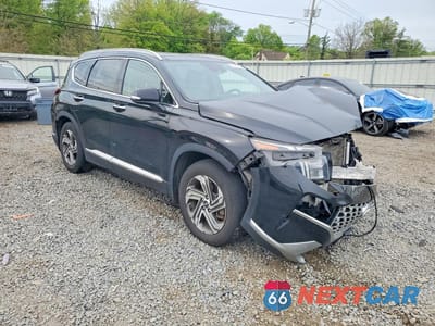 Czwarte zdjęcie samochodu z boku: 2021 HYUNDAI SANTA FE SEL VIN:5NMS3DAJ2MH345079 - miniatura