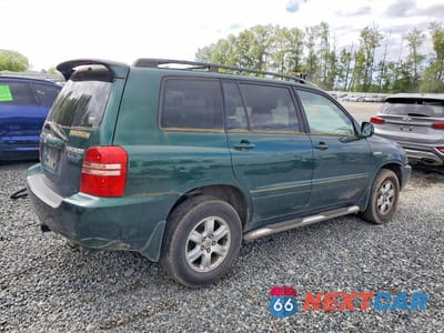 Trzecie zdjęcie samochodu z tyłu: 2001 TOYOTA HIGHLANDER VIN:JTEHF21A310030272 - miniatura