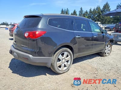 Trzecie zdjęcie samochodu z tyłu: 2011 CHEVROLET TRAVERSE VIN:1GNKV9ED5BJ265222 - miniatura