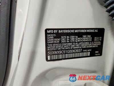 Zdjęcie 13 z 13 samochodu: 2016 BMW X3 XDRIVE28I VIN:5UXWX9C51G0D63937 - miniatura