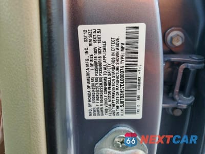 Zdjęcie 13 z 13 samochodu: 2013 ACURA RDX TECHNOLOGY VIN:5J8TB3H57DL000074 - miniatura
