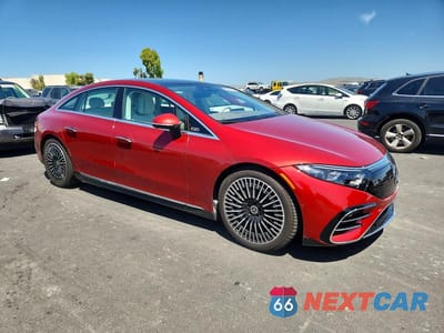 Czwarte zdjęcie samochodu z boku: 2022 MERCEDES-BENZ EQS SEDAN 450+ VIN:W1KCG2DB3NA014787 - miniatura