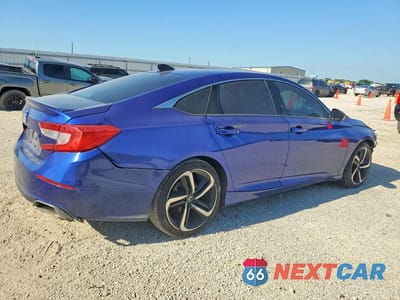 Trzecie zdjęcie samochodu z tyłu: 2021 HONDA ACCORD SPORT VIN:1HGCV1F36MA085773 - miniatura