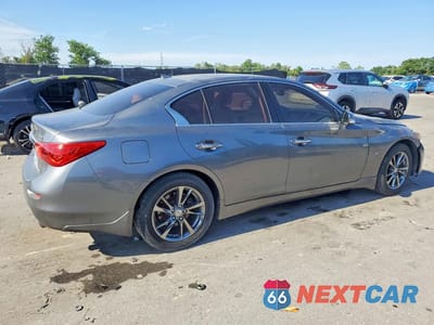 Trzecie zdjęcie samochodu z tyłu: 2017 INFINITI Q50 3.0T SIGNATURE EDITION VIN:JN1EV7AR3HM840813 - miniatura