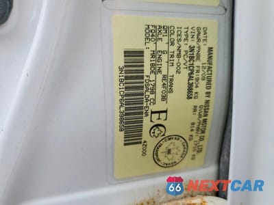 Zdjęcie 13 z 13 samochodu: 2010 NISSAN VERSA 1.8 S VIN:3N1BC1CP6AL398658 - miniatura