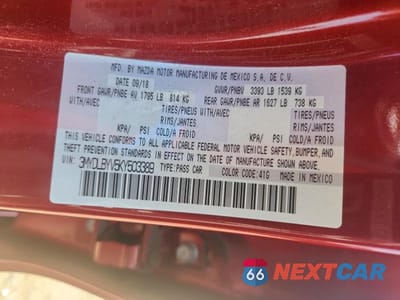 Zdjęcie 12 z 12 samochodu: 2019 TOYOTA YARIS LE VIN:3MYDLBYV5KY503389 - miniatura
