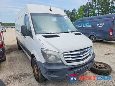 Czwarte zdjęcie samochodu z boku: 2018 MERCEDES BENZ SPRINTER 2500 DELIVERY VAN VIN:WD3PE8CD0JP585954 - miniatura