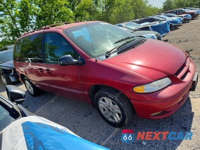 Czwarte zdjęcie samochodu z boku: 1997 DODGE CARAVAN SE VIN:1B4GP45RXVB412962 - miniatura