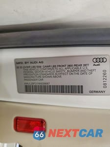 Zdjęcie 12 z 12 samochodu: 2022 AUDI A6 PREMIUM PLUS VIN:WAUL2BF21NN039067 - miniatura