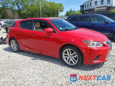 Czwarte zdjęcie samochodu z boku: 2014 LEXUS CT 200 VIN:JTHKD5BH7E2191004 - miniatura