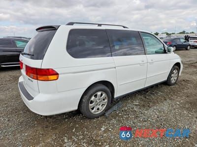 Trzecie zdjęcie samochodu z tyłu: 2002 HONDA ODYSSEY EXL VIN:5FNRL18962B023861 - miniatura