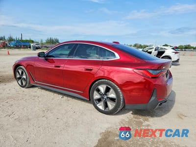 Drugie zdjęcie samochodu z przodu: 2025 BMW I4 EDRIVE 40 VIN:WBY23HD0XSFT99569 - miniatura