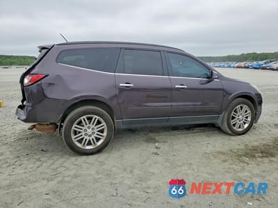 Trzecie zdjęcie samochodu z tyłu: 2015 CHEVROLET TRAVERSE LT VIN:1GNKRGKD5FJ173787 - miniatura