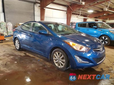 Czwarte zdjęcie samochodu z boku: 2016 HYUNDAI ELANTRA SE VIN:KMHDH4AE4GU531258 - miniatura