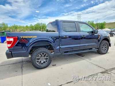 Trzecie zdjęcie samochodu z tyłu: 2022 FORD F150 SUPERCREW VIN:1FTEW1E89NFB98946 - miniatura