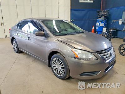 Czwarte zdjęcie samochodu z boku: 2015 NISSAN SENTRA SV VIN:3N1AB7AP0FL671461 - miniatura