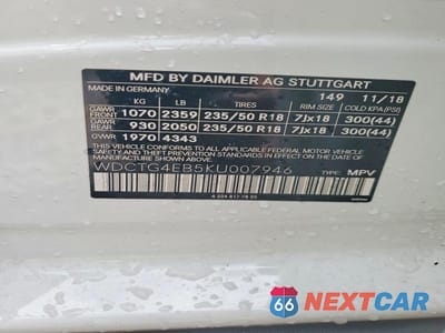 Zdjęcie 13 z 13 samochodu: 2019 MERCEDES-BENZ GLA 250 VIN:WDCTG4EB5KU007946 - miniatura