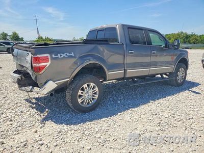 Trzecie zdjęcie samochodu z tyłu: 2010 FORD F150 SUPERCREW VIN:1FTFW1EV7AFB87612 - miniatura