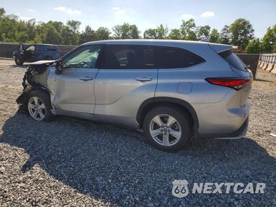 Drugie zdjęcie samochodu z przodu: 2021 TOYOTA HIGHLANDER HYBRID LE VIN:5TDBBRCH4MS531990 - miniatura