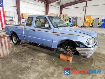 Czwarte zdjęcie samochodu z boku: 1997 FORD RANGER SUPER CAB VIN:1FTCR14A7VPA01219 - miniatura