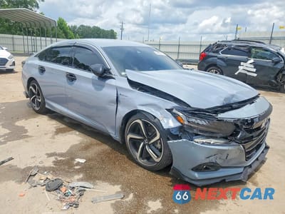 Czwarte zdjęcie samochodu z boku: 2022 HONDA ACCORD HYBRID SPORT VIN:1HGCV3F26NA004839 - miniatura