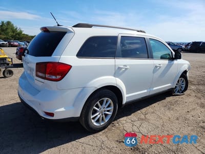Trzecie zdjęcie samochodu z tyłu: 2015 DODGE JOURNEY SXT VIN:3C4PDDBG8FT606615 - miniatura
