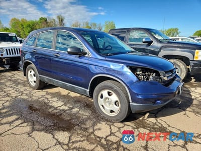Czwarte zdjęcie samochodu z boku: 2010 HONDA CR-V LX VIN:5J6RE4H31AL068090 - miniatura