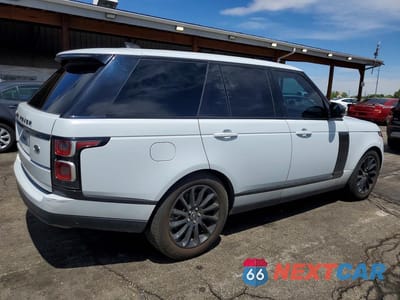Trzecie zdjęcie samochodu z tyłu: 2018 LAND ROVER RANGE ROVER HSE VIN:SALGS2SVXJA515976 - miniatura