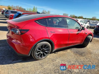 Trzecie zdjęcie samochodu z tyłu: 2023 TESLA MODEL Y VIN:7SAYGAEE3PF705799 - miniatura