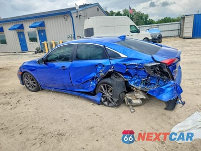 Drugie zdjęcie samochodu z przodu: 2021 HONDA CIVIC EX VIN:19XFC1F31ME012213 - miniatura