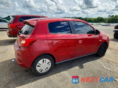 Trzecie zdjęcie samochodu z tyłu: 2017 MITSUBISHI MIRAGE ES VIN:ML32A3HJ2HH009335 - miniatura