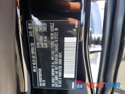 Zdjęcie 12 z 12 samochodu: 2013 VOLVO S60 T5 VIN:YV1612FS1D2172439 - miniatura