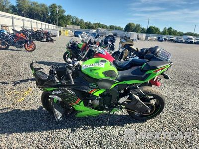 Trzecie zdjęcie samochodu z tyłu: 2023 KAWASAKI ZX636 K VIN:JKBZXJH17PA019144 - miniatura