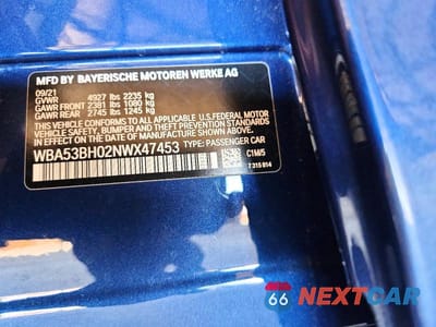 Zdjęcie 12 z 12 samochodu: 2022 BMW 530 I VIN:WBA53BH02NWX47453 - miniatura