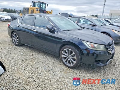 Czwarte zdjęcie samochodu z boku: 2015 HONDA ACCORD SPORT VIN:1HGCR2F50FA051696 - miniatura