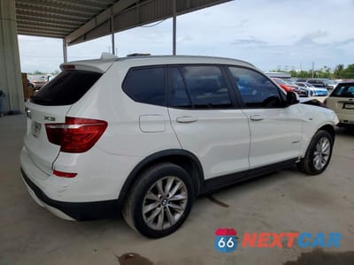Trzecie zdjęcie samochodu z tyłu: 2017 BMW X3 XDRIVE28I VIN:5UXWX9C38H0T21181 - miniatura