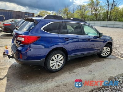 Trzecie zdjęcie samochodu z tyłu: 2017 SUBARU OUTBACK 2.5I PREMIUM VIN:4S4BSAFCXH3310348 - miniatura