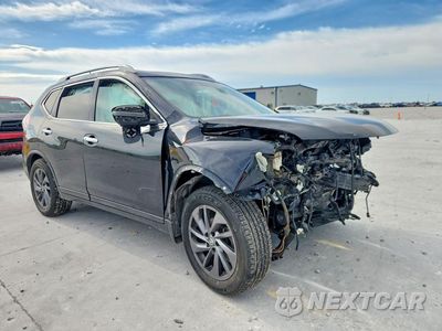 Czwarte zdjęcie samochodu z boku: 2016 NISSAN ROGUE SL VIN:5N1AT2MV4GC787567 - miniatura