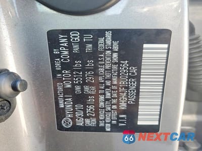 Zdjęcie 13 z 13 samochodu: 2011 HYUNDAI EQUUS SIGNATURE VIN:KMHGH4JF1BU029564 - miniatura