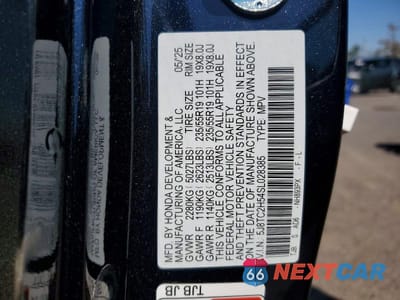 Zdjęcie 14 z 14 samochodu: 2025 ACURA RDX TECHNOLOGY VIN:5J8TC2H54SL028385 - miniatura