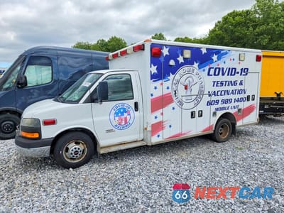 2014 GMC SAVANA CUTAWAY G4500 1GD675CL3E1124222 - główne zdjęcie licytacji z USA - miniatura