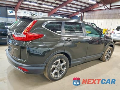 Trzecie zdjęcie samochodu z tyłu: 2019 HONDA CR-V EX VIN:2HKRW2H50KH631435 - miniatura
