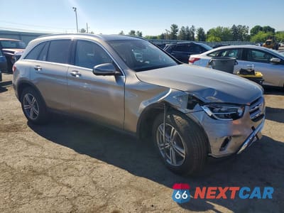 Czwarte zdjęcie samochodu z boku: 2021 MERCEDES-BENZ GLC 300 4MATIC VIN:W1N0G8EB6MF894425 - miniatura