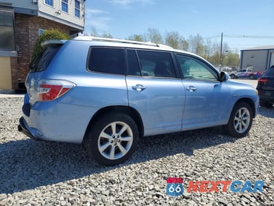 Trzecie zdjęcie samochodu z tyłu: 2009 TOYOTA HIGHLANDER HYBRID LIMITED VIN:JTEEW44AX92028044 - miniatura