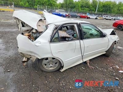 Trzecie zdjęcie samochodu z tyłu: 2001 HONDA ACCORD EX VIN:1HGCG16581A052796 - miniatura