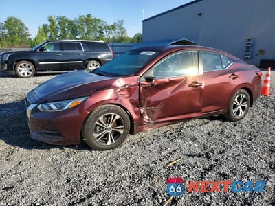 2021 NISS SENTRA 3N1AB8CV3MY220736 - główne zdjęcie licytacji z USA - miniatura