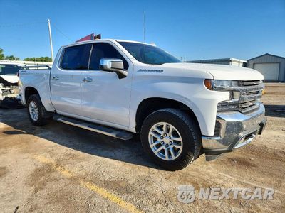 Czwarte zdjęcie samochodu z boku: 2019 CHEVROLET SILVERADO K1500 LTZ VIN:3GCUYGED7KG114395 - miniatura