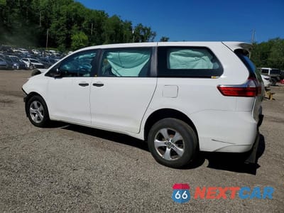 Drugie zdjęcie samochodu z przodu: 2017 TOYOTA SIENNA L 7-PASSENGER VIN:5TDZZ3DC9HS826826 - miniatura