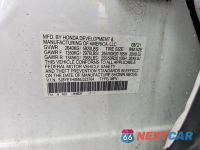 Zdjęcie 13 z 13 samochodu: 2022 ACURA MDX A-SPEC VIN:5J8YE1H05NL023764 - miniatura